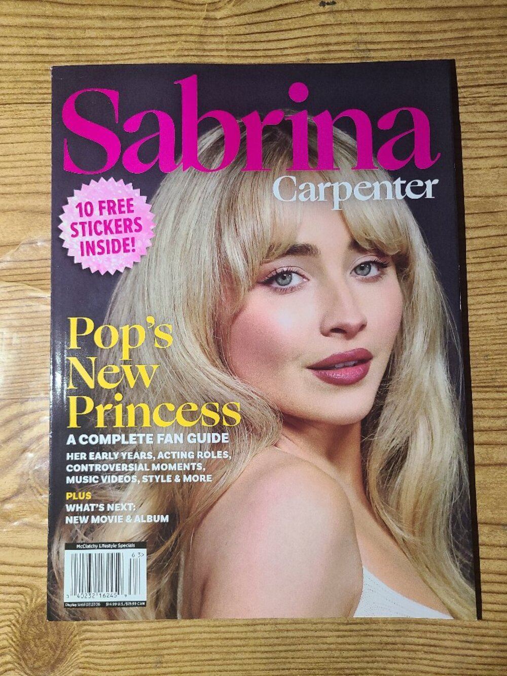 Sabrina Carpenter Complete Fan Guide Magazine